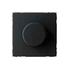 ARTGALLERY СВЕТОРЕГУЛЯТОР (диммер) повор-нажим, LED, RC, 400Вт, механизм, КАРБОН GA Systeme Electric