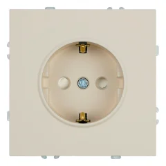 Розетка 1-местная с защитной шторкой с/з (механизм), , 250В, 16А, серия Эмили, RST16-5110-08, STEKKE