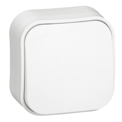 Переключатель одноклавишный Quteo белый Legrand 782204