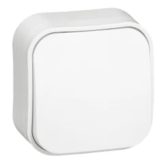 Переключатель одноклавишный Quteo белый Legrand 782204