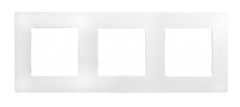 Рамка 3 поста - Etika - белый Legrand 672503