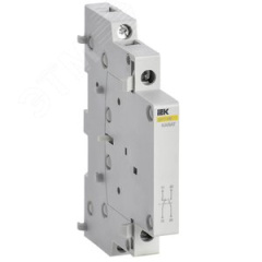 Контакт состояния КС47 новая серия на DIN-рейку IEK MVA01D-KS-1