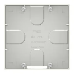 BLANCA С/У КОРОБКА ПОДЪЕМНАЯ ДЛЯ СИЛОВЫХ РОЗЕТОК, БЕЛЫЙ Systeme Electric BLNPK000021