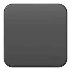 BLANCA О/У 1-клавишный ПЕРЕКЛЮЧАТЕЛЬ (сх.6) ИЗОЛ.ПЛ, 10А, 250В, АНТРАЦИТ BLNVA10601 Systeme Electric