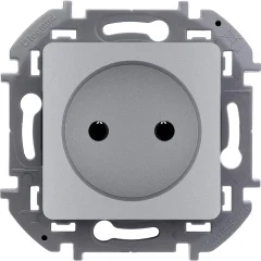Розетка 2К - 16 А - 250 В~ - INSPIRIA - алюминий Legrand 673712