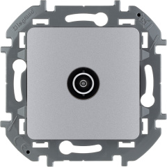 Розетка TV - оконечная - 10 дБ - 5-862 мГц - INSPIRIA - алюминий Legrand 673872