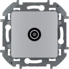 Розетка TV - оконечная - 10 дБ - 5-862 мГц - INSPIRIA - алюминий Legrand 673872
