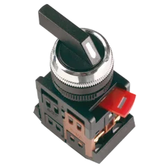 Переключатель АLС-22 черн. длин. рукоят. 2 фикс. полож. I-O 1з+1р IEK BSW10-ALC-2-K02