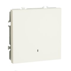 Выключатель СП 1-м с подсв. механизм (белый фарфор) soft touch Эмили RSW10-5101-01 STEKKER 49863