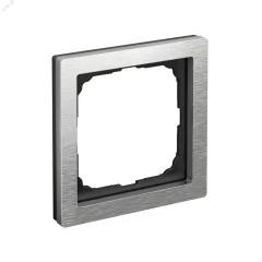 ARTGALLERY PURE 1-постовая РАМКА, МЕТАЛЛ АЛЮМИНИЙ Systeme Electric GAL312101