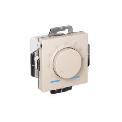 ATLASDESIGN ТЕРМОСТАТ электронный для теплого пола с датчиком, 10A, механизм, БЕЖЕВЫЙ Systeme Electr