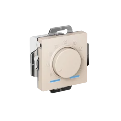 ATLASDESIGN ТЕРМОСТАТ электронный для теплого пола с датчиком, 10A, механизм, БЕЖЕВЫЙ Systeme Electr