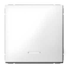 ARTGALLERY 1-клавишный ВЫКЛЮЧАТЕЛЬ с подсветкой, сх.1а, 10АХ, механизм, БЕЛЫЙ GAL00 Systeme Electric