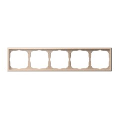 ARTGALLERY 5-постовая РАМКА, универсальная, ПЕСОЧНЫЙ Systeme Electric GAL001205