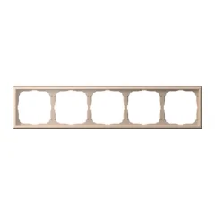 ARTGALLERY 5-постовая РАМКА, универсальная, ПЕСОЧНЫЙ Systeme Electric GAL001205