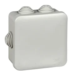 Коробка распред. 85х85х40мм IP55 серая Systeme Electric IMT35092