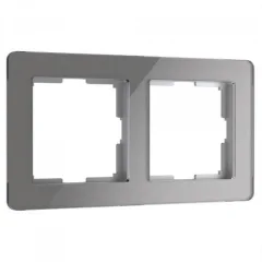 Рамка на 2 поста Acrylic графит W0022704 Werkel a059321