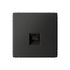ARTGALLERY РОЗЕТКА компьютерная RJ45, кат. 6A, механизм, БАЗАЛЬТ Systeme Electric GAL001486