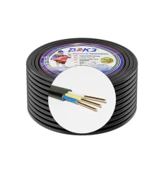Кабель ВВГ-Пнг(А)-LS 3х2,5ok(N,PE)-0,66 (бухта 100 м) ВЭКЗ EDS003279