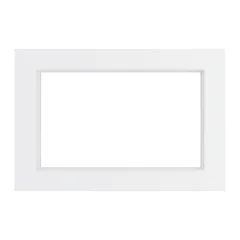 Рамка 2-местная (без перемычки), стекло, серия Катрин, GFR00-7012-01, белый STEKKER 39566
