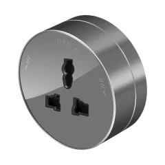 Розетка универс. круглая 13А/250В MultiTrack Графит Systeme Electric MTK13002G