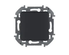 Переключатель промежуточный - винтовые клеммы - INSPIRIA - 10 AX - 250 В~ - антрацит Legrand 673683