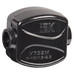 Зажим ответвительный У-739М (4-10/1,5-2,5 мм²) IP20 IEK UKZ-ZO-739M