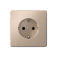 ARTGALLERY РОЗЕТКА с заземлением, 16А, механизм, быстрозажим. клем., ПЕСОЧНЫЙ GAL00 Systeme Electric