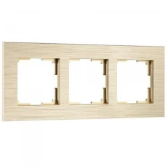 Рамка на 3 поста AluMax (шампань) W0033511 Werkel a066335