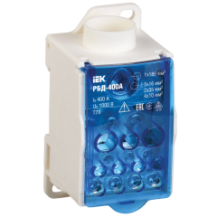 Распределительный блок на DIN-рейку РБД-400А IEK RBD-400