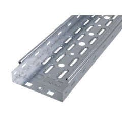 Лоток листовой перфорированный S5 100х50 мм L2000 оцинкованный DKC 35252