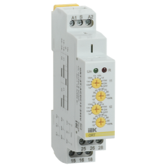 Реле времени ORT 2 конт. 2 уст. 12-240В AC/DC IEK ORT-2T-ACDC12-240V