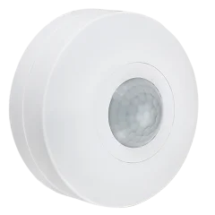 Датчик движения ДД 025 белый, 1200Вт, 360 гр.,6М,IP20, IEK LDD11-025-1200-001