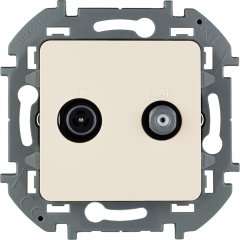 Розетка TV/SAT "звезда" - INSPIRIA - слоновая кость Legrand 673881