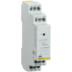 Реле промежут. OIR 3 конт. 16А 12В AC/DC IEK OIR-316-ACDC12V