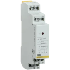Реле промежут. OIR 3 конт. 16А 12В AC/DC IEK OIR-316-ACDC12V