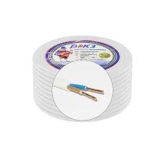 Провод ПВС 2х2,5 380 В (бухта 100 м) ВЭКЗ EDS003284