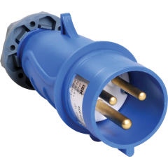 MAGNUM Вилка перенос. ССИ-023 32А-6ч 220В 2P+PE IP44 IEK PSN01-032-3