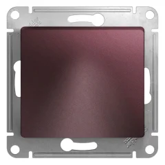 Вывод кабеля GLOSSA механизм баклажановый Systeme Electric GSL001199
