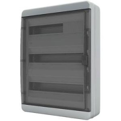 TEKFOR Корпус пласт. КМПн-54 IP65 черн. прозр. дверь TF5-KP72-N-54-65-K03-K02 Tekfor BNK 65-54-1