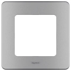 Рамка - 1 пост - INSPIRIA - алюминий Legrand 673932