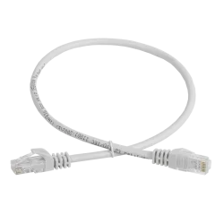 Шнур коммутационный кат. 5Е UTP 2м серый GENERICA PC01-C5EU-2M-G