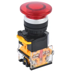 Кнопка D8-11M "Грибок" d=22мм 1з+1р красная IEK BBG30-11M-3-22-K04