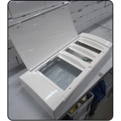 Щит комбинированный "Unix" прозрачная дверь (2х12 модулей + 1 монтажная плата) 4 габарит IP40 PR EKF