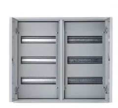 Корпус мет. нав. двудверный 520х585х120 72 мод. IP31 ЩРН-72 DEKraft 30212DEK