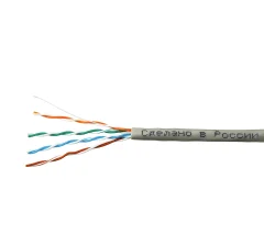 Витая пара F/UTP кат 5e 4х2х0.48 AWG24 Standart PVC IN in/Cu SkyNet EDS003324