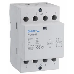 Контактор модульный NCH8-25/22 25А 2НЗ+2НО AC220/230В, 50Гц (R) CHINT 256091