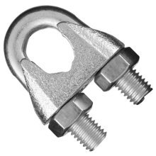 Зажим для троса (каната) 6 мм , стальной Абразив Плюс EDS001392