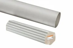Труба гладкая жесткая ПВХ d 20 (156 м) длина 3 м, серая TDM TDM Electric SQ0404-0002
