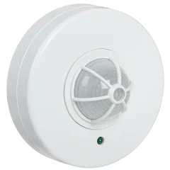 Датчик движения ДД 024В белый, макс. нагрузка 1100Вт, угол обзора 180-360гр, дальность 6м, IP33, IEK